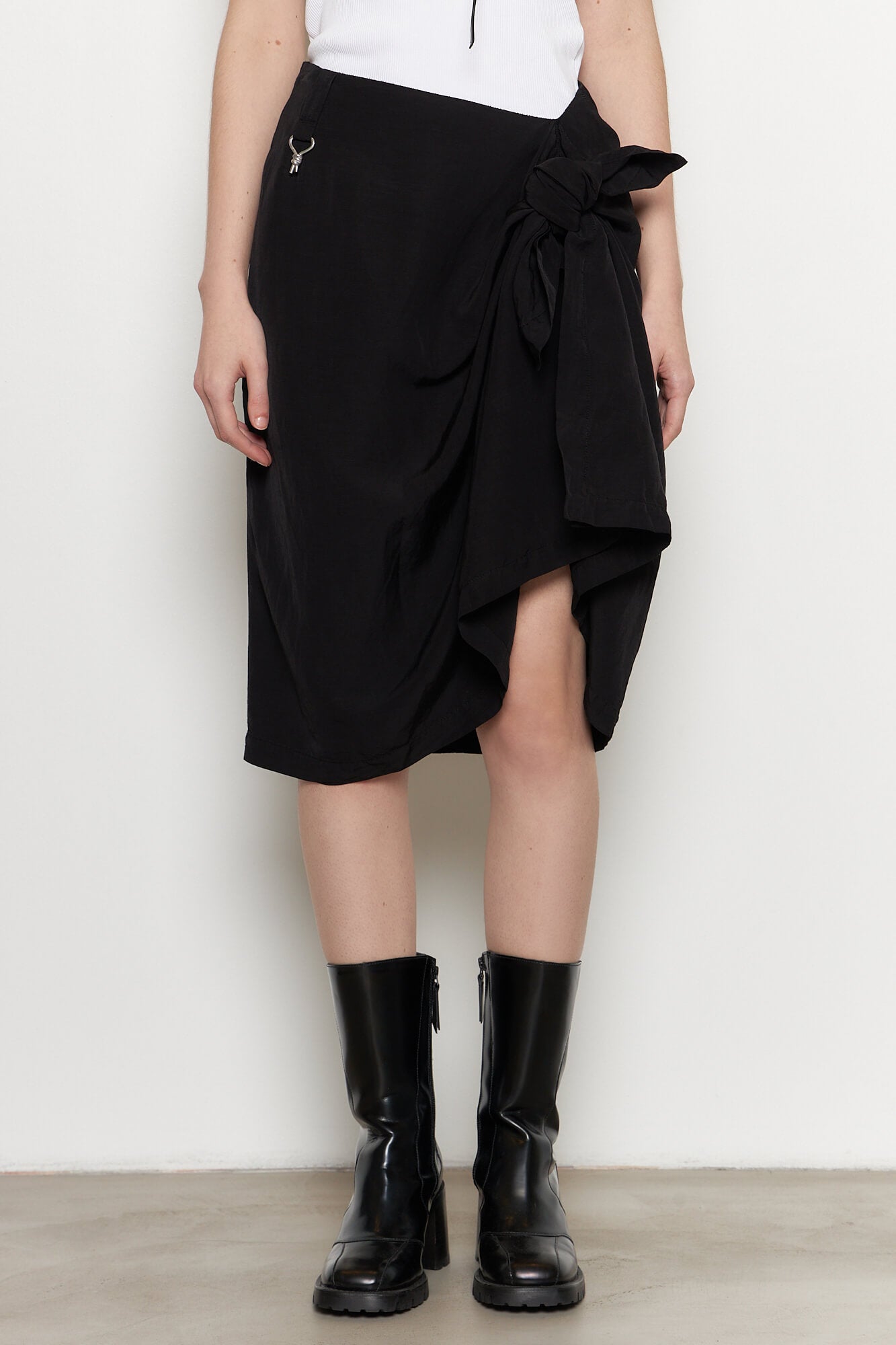 Black work skirt yeezy hotsell