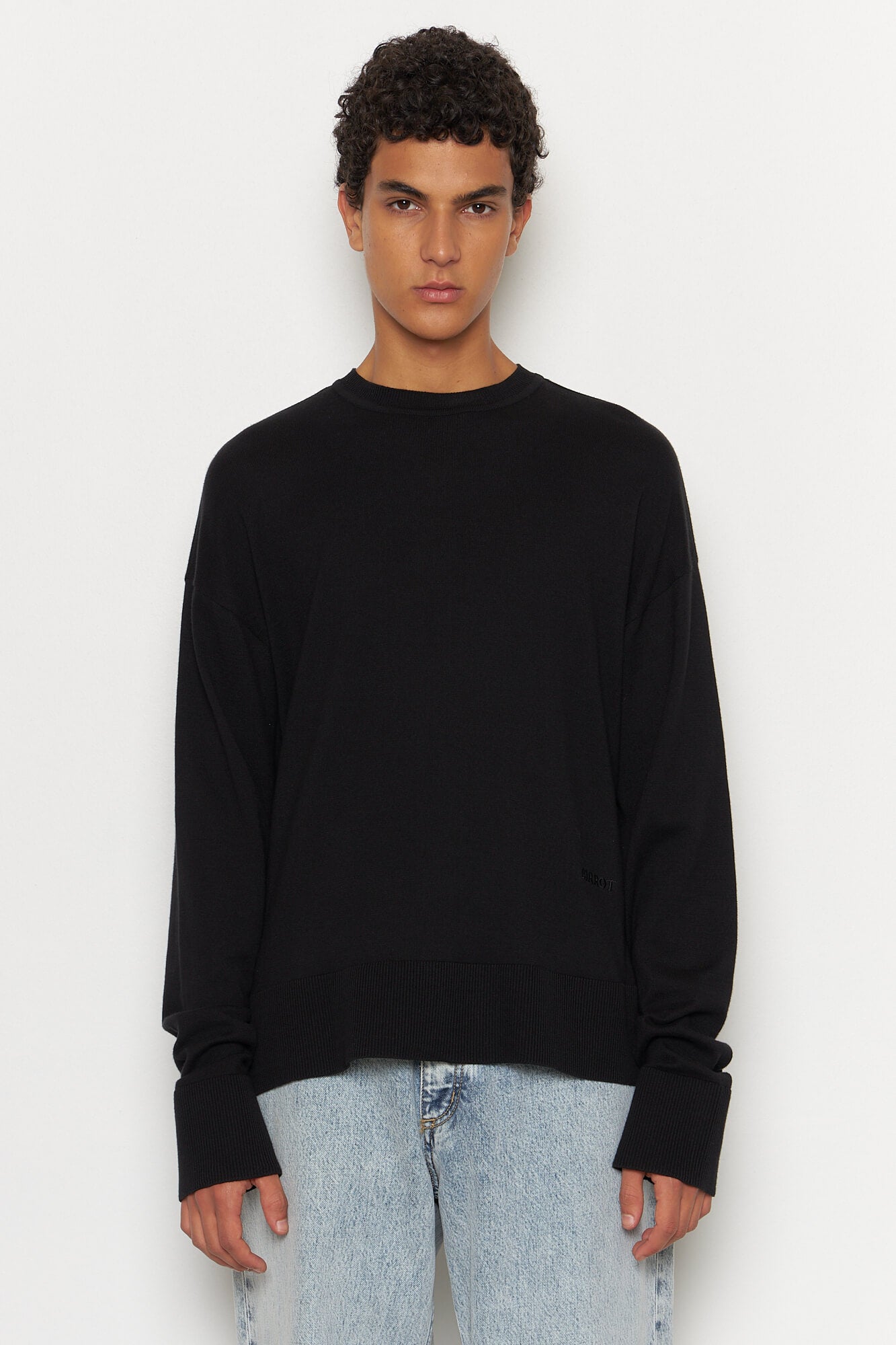 Better Cotton Pullover Black