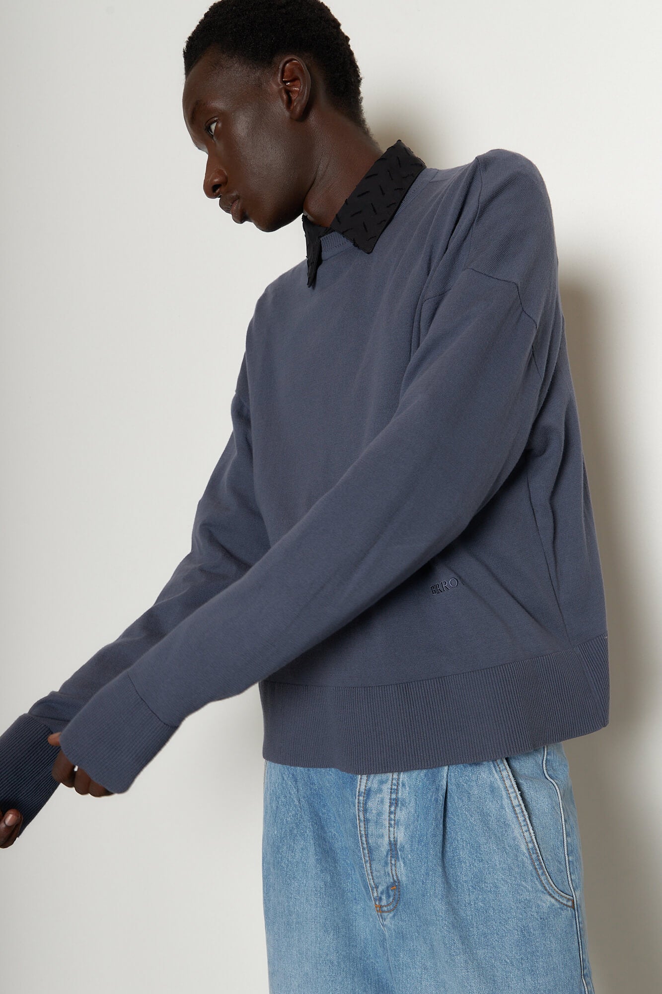 Better Cotton Pullover Cloud Blue