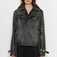 Achilles Leather Jacket Black