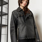 Achilles Leather Jacket Black