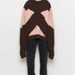 Rahil Knitted Color Block Jumper