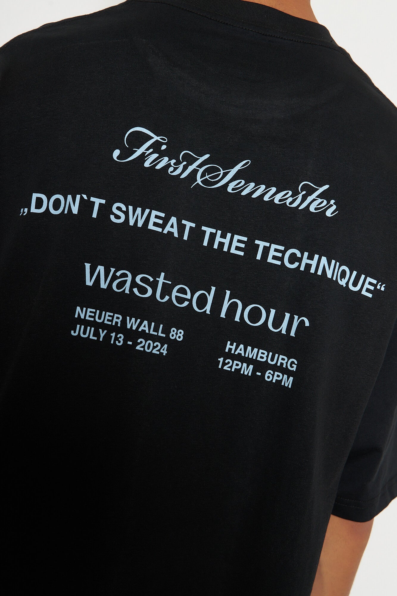 Don't Sweat The Technique T-Shirt Black