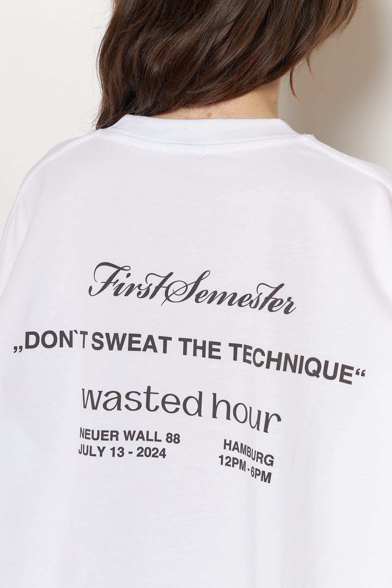 Don't Sweat The Technique T-Shirt White