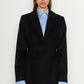 Wool Cashmere Long Blazer