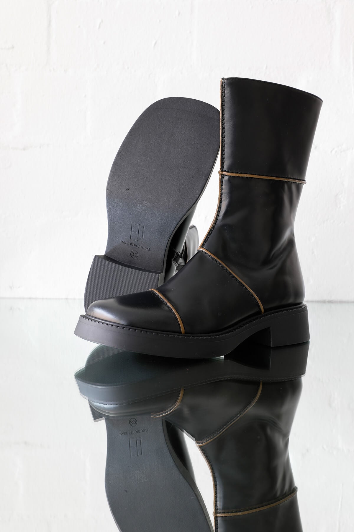 Dahlia Black Ankle Boot