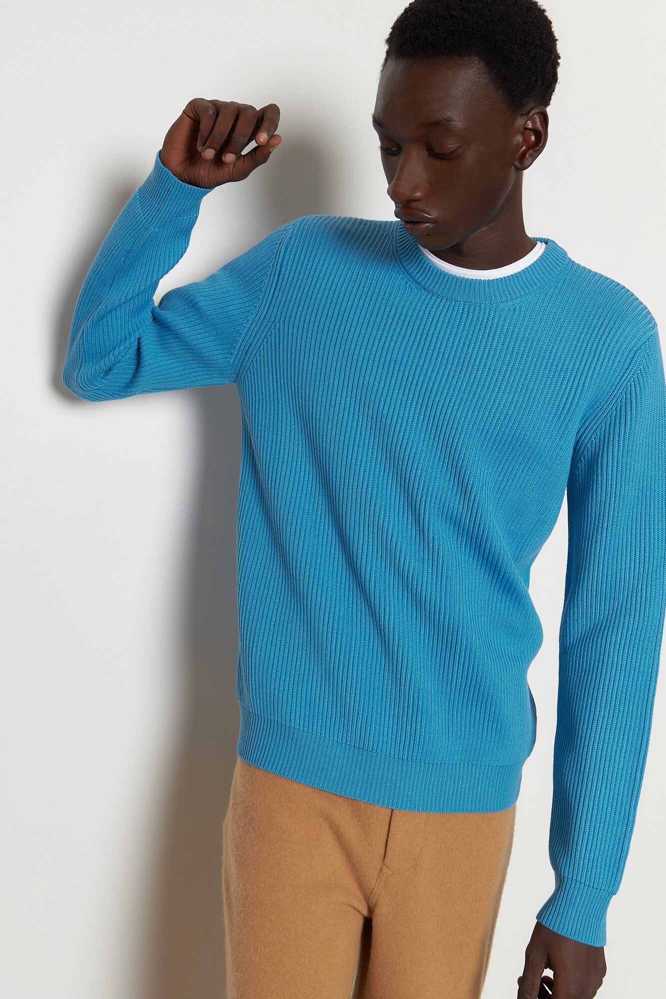 Waterblue Merino Crewneck