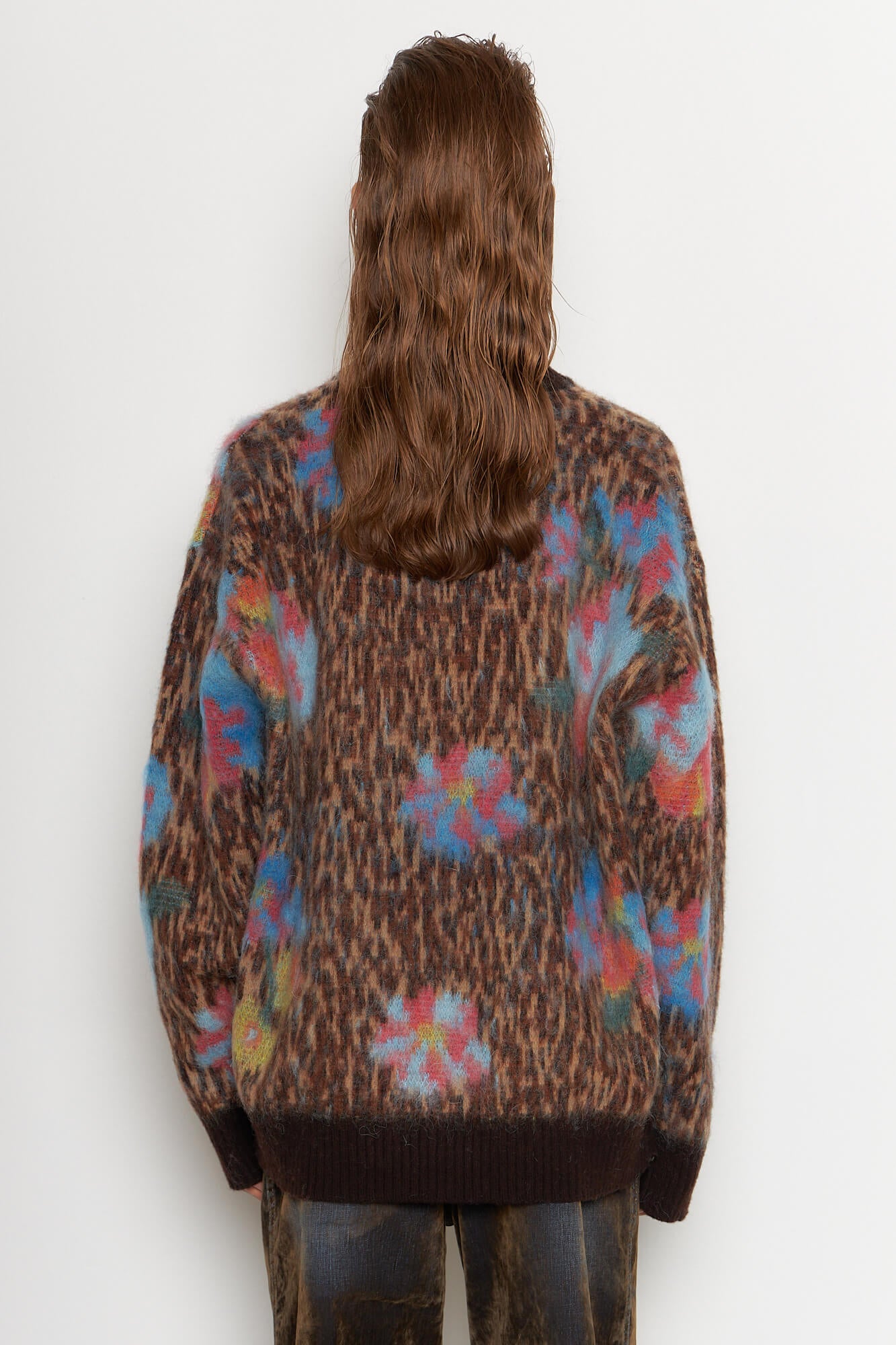 Wool Mohair Animal Print