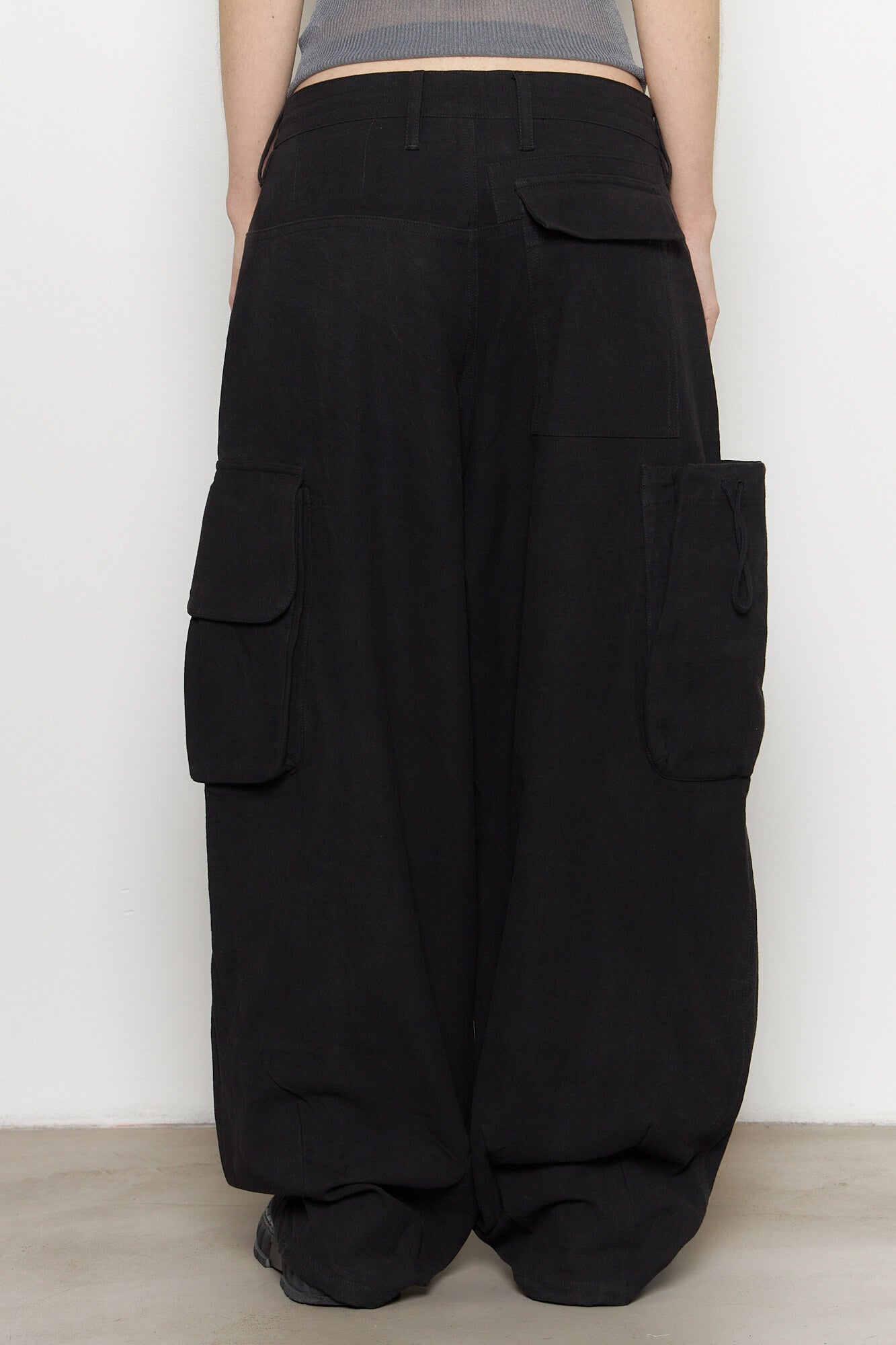 Forager Pants Black Slub