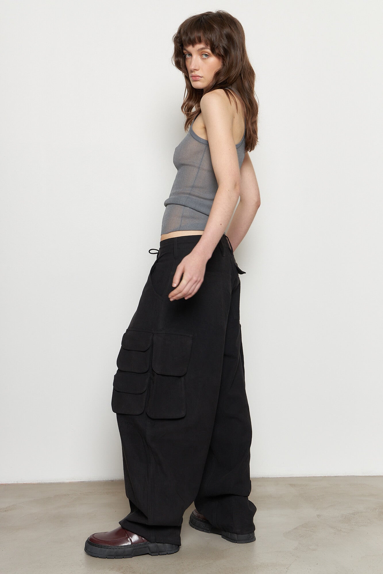 Forager Pants Black Slub