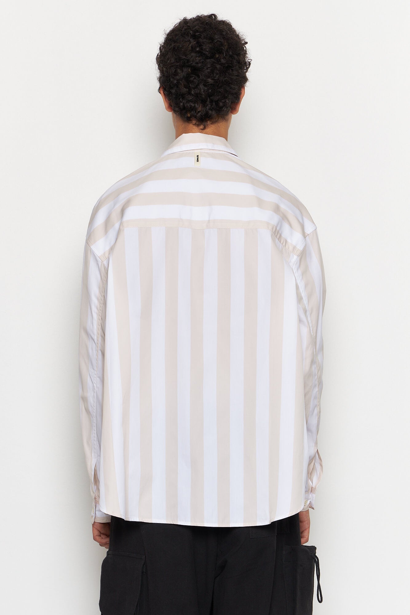 Over Shirt White Stripes